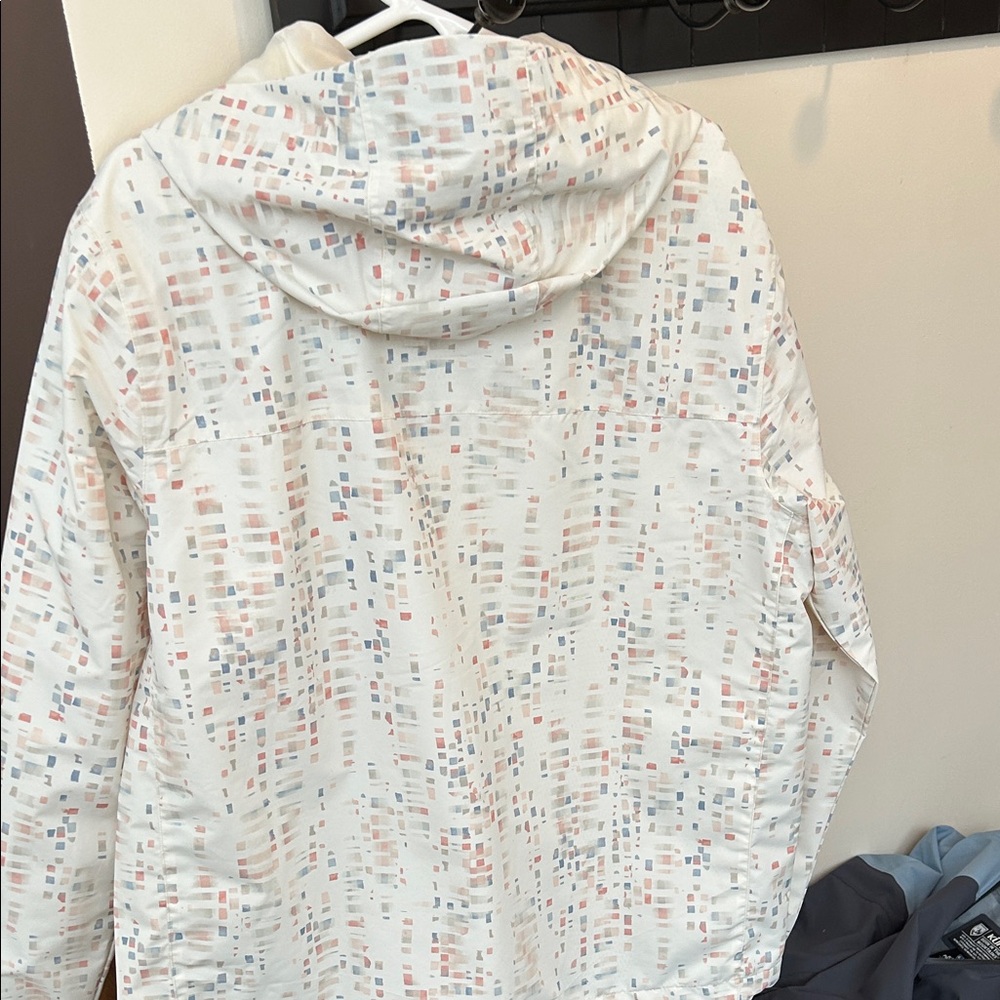 Alpine White Patterned Utility Jacket - image 2